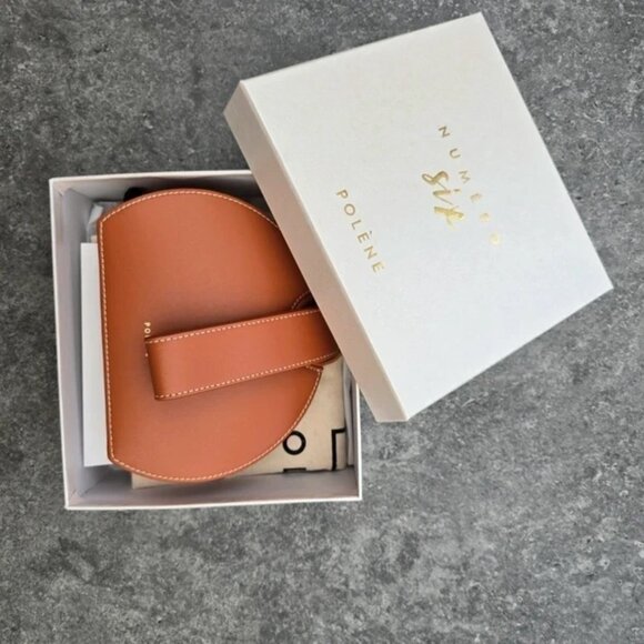 Polene numero six women designer bag new with box - Picture 4 of 6